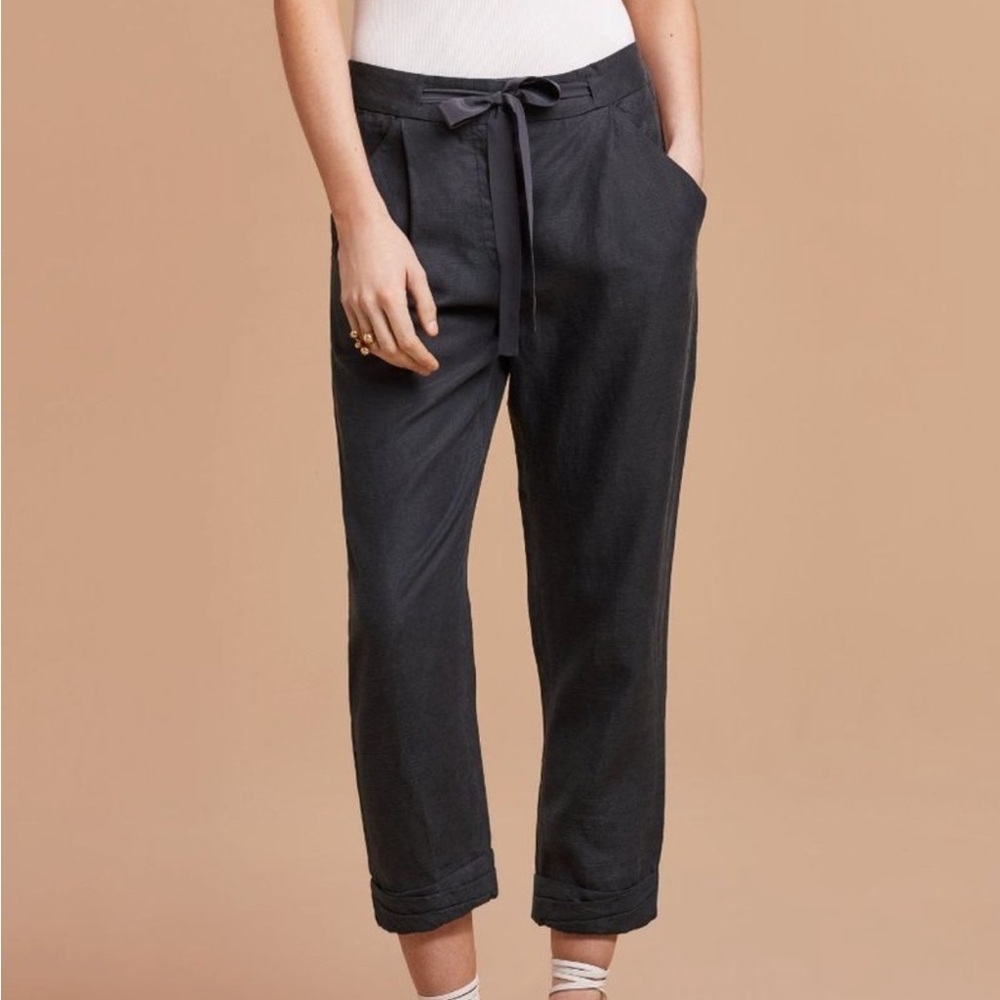 Wilfred Black Cropped Pants